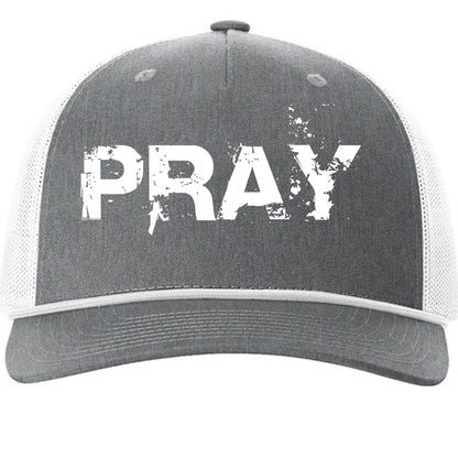 Heather Grey/ White - FRONT