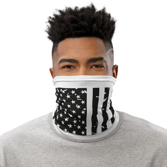 Grunge Flag Neck Gaiter