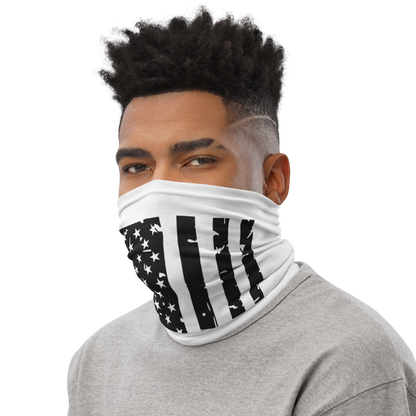 Grunge Flag Neck Gaiter