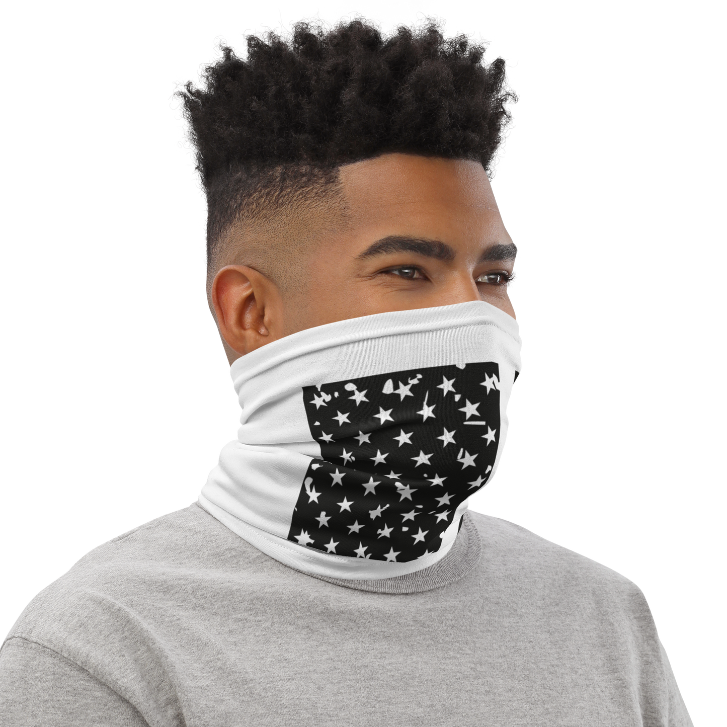 Grunge Flag Neck Gaiter