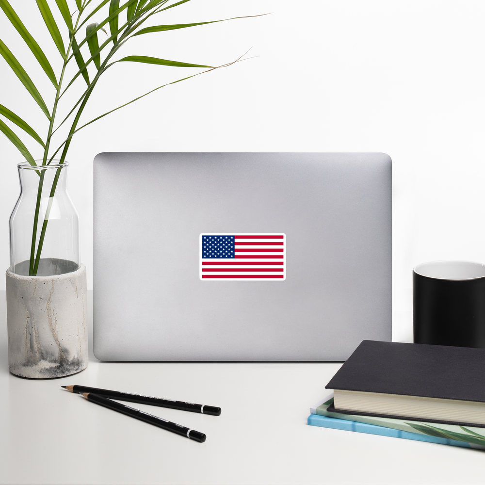 American Flag Sticker