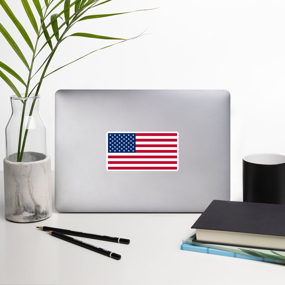 American Flag Sticker