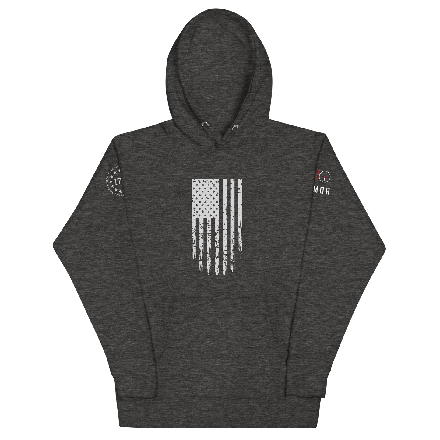 Grunge Flag Hoodie