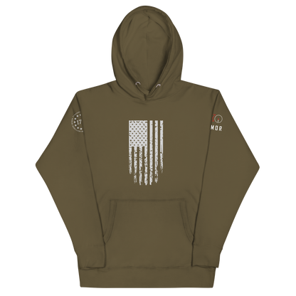 Grunge Flag Hoodie